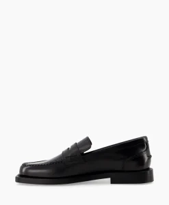 Dames Closed Instappers*Loafer Zwart