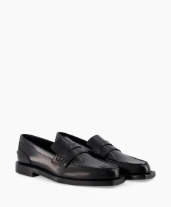 Dames Closed Instappers*Loafer Zwart