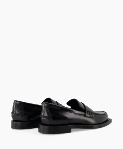 Dames Closed Instappers*Loafer Zwart