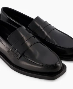 Dames Closed Instappers*Loafer Zwart
