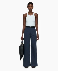 Dames Closed Broeken*Pantalon Veola Blauw