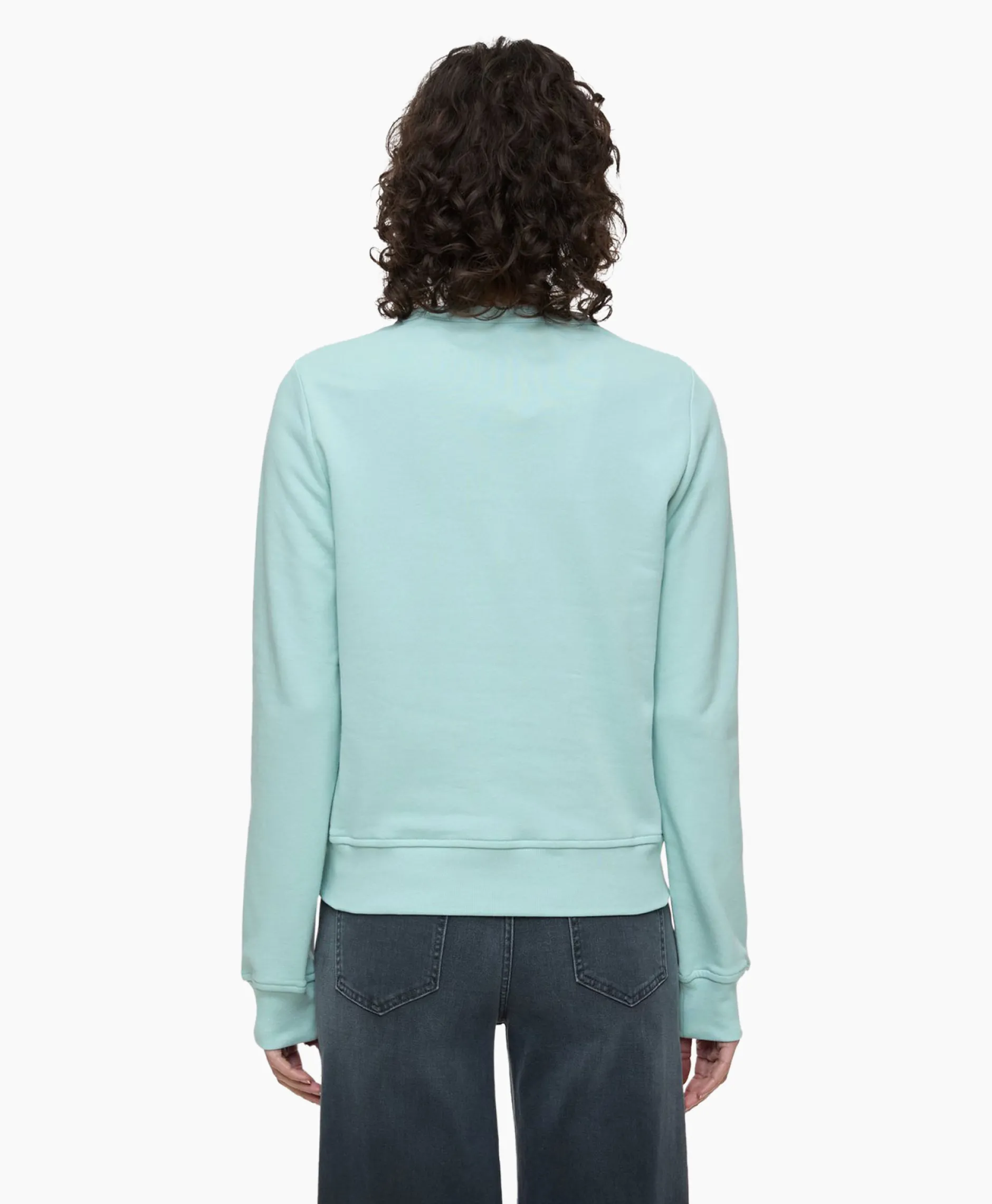Dames Closed Truien*Pullover Fitted Mint