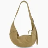 Dames Closed Tassen*Schouder / Hand Tas Half Moon M Beige