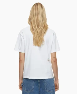 Dames Closed T-Shirts & Tops*T-Shirt Korte Mouw Printed Wit