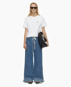 Dames Closed T-Shirts & Tops*T-Shirt Korte Mouw Printed Wit