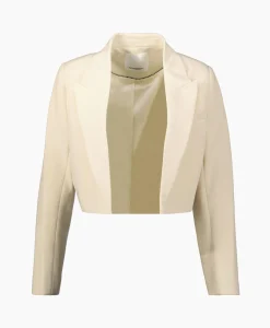 Dames Co'couture Blazers*Co'Couture Blazer Vola Crop Beige