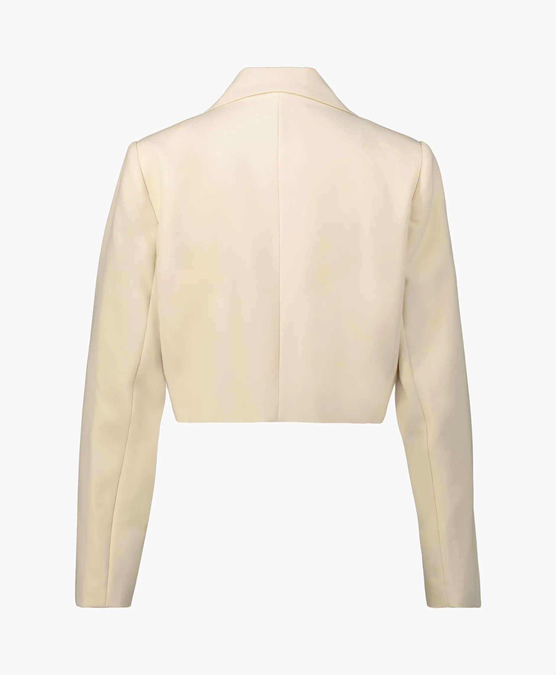 Dames Co'couture Blazers*Co'Couture Blazer Vola Crop Beige