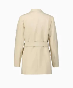 Dames Co'couture Blazers*Co'Couture Blazer Volacc Belt Bruin