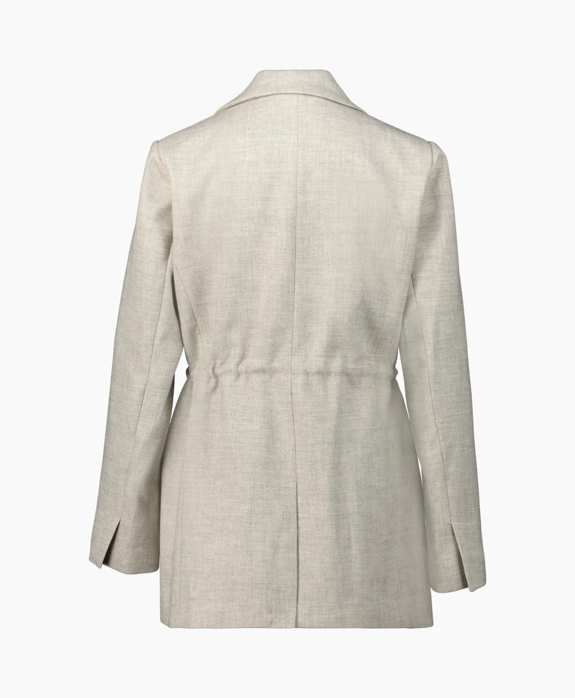 Dames Co'couture Blazers*Co'Couture Blazer Winnie Tie String Grijs