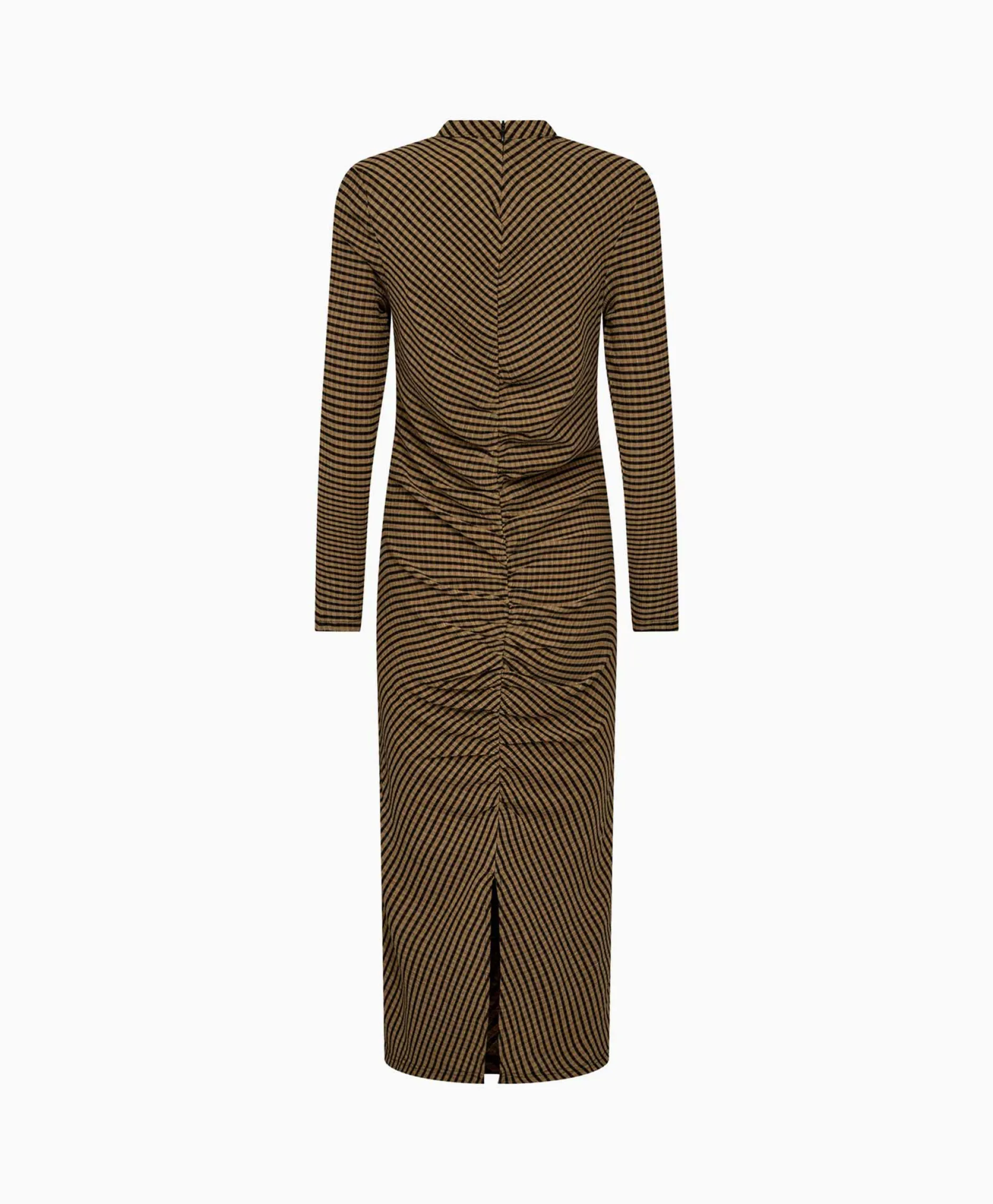 Dames Co'couture Jurken*Co'Couture Mini Jurk Nova Bruin