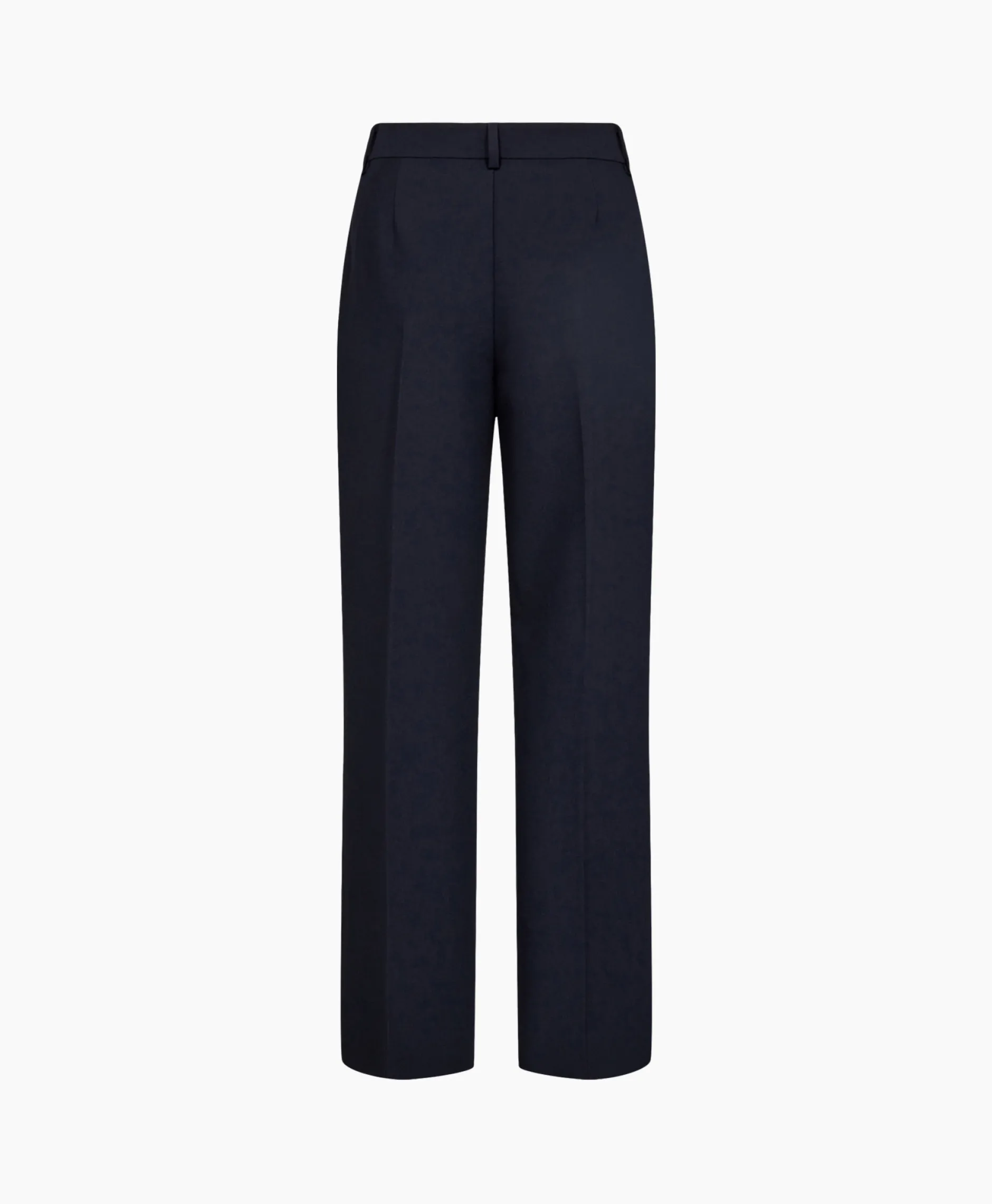 Dames Co'couture Broeken*Co'Couture Pantalon Vola Wide Donker Blauw