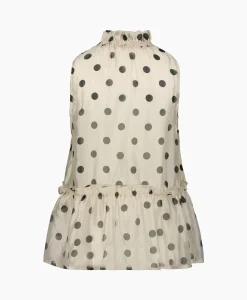 Dames Co'couture T-Shirts & Tops*Co'Couture Top Drewcc Dot Halterneck Zwart