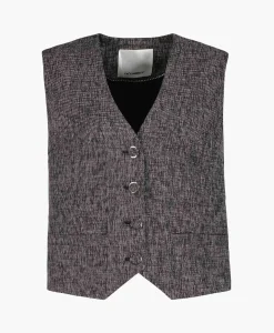 Dames Co'couture Vesten*Co'Couture Vest Tamia Zwart