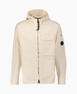 Heren Cp Company Jassen*Jack Ottoman Hooded Beige