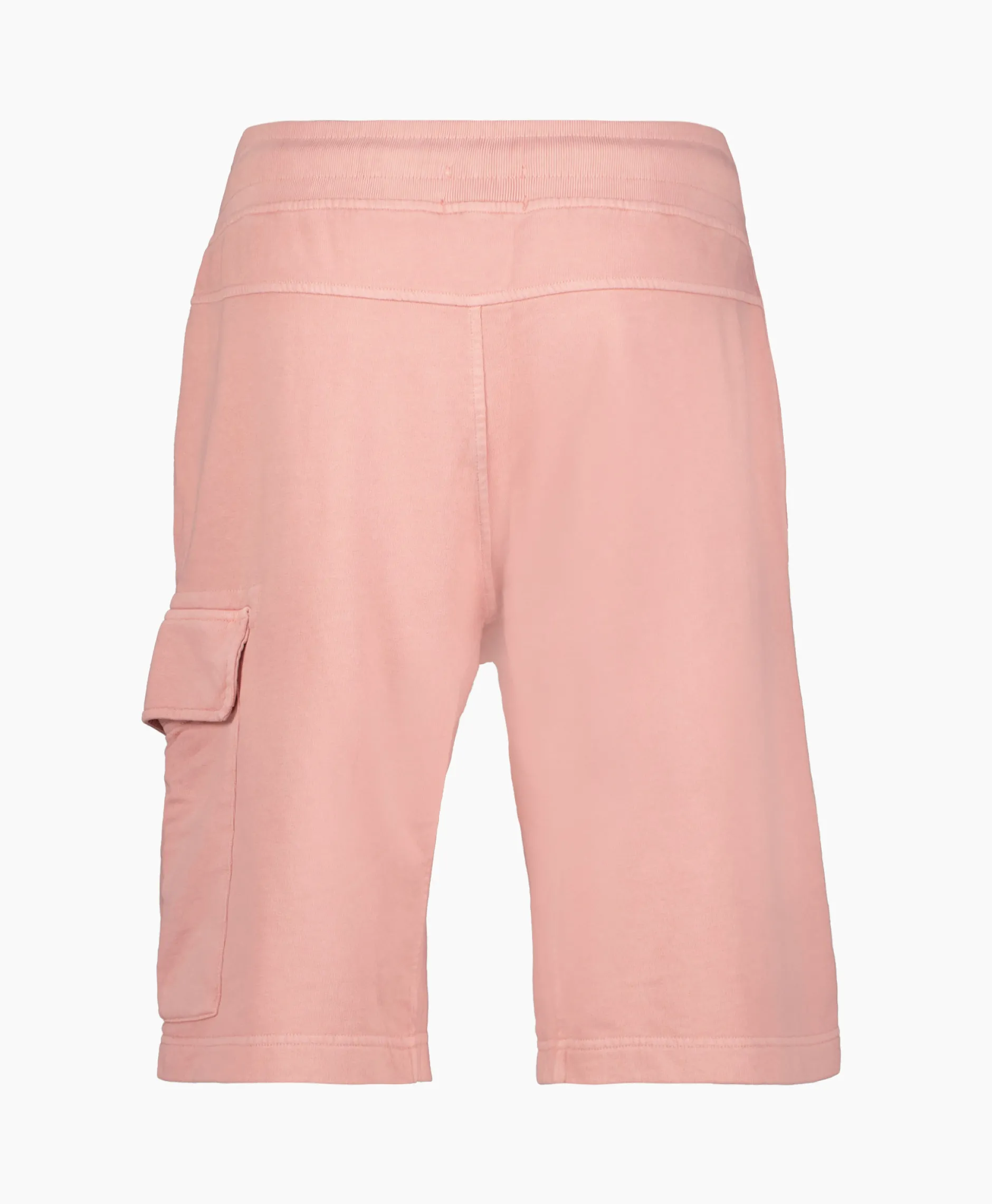Heren Cp Company Broeken*Korte Broek Short Fleece Cargo Rose