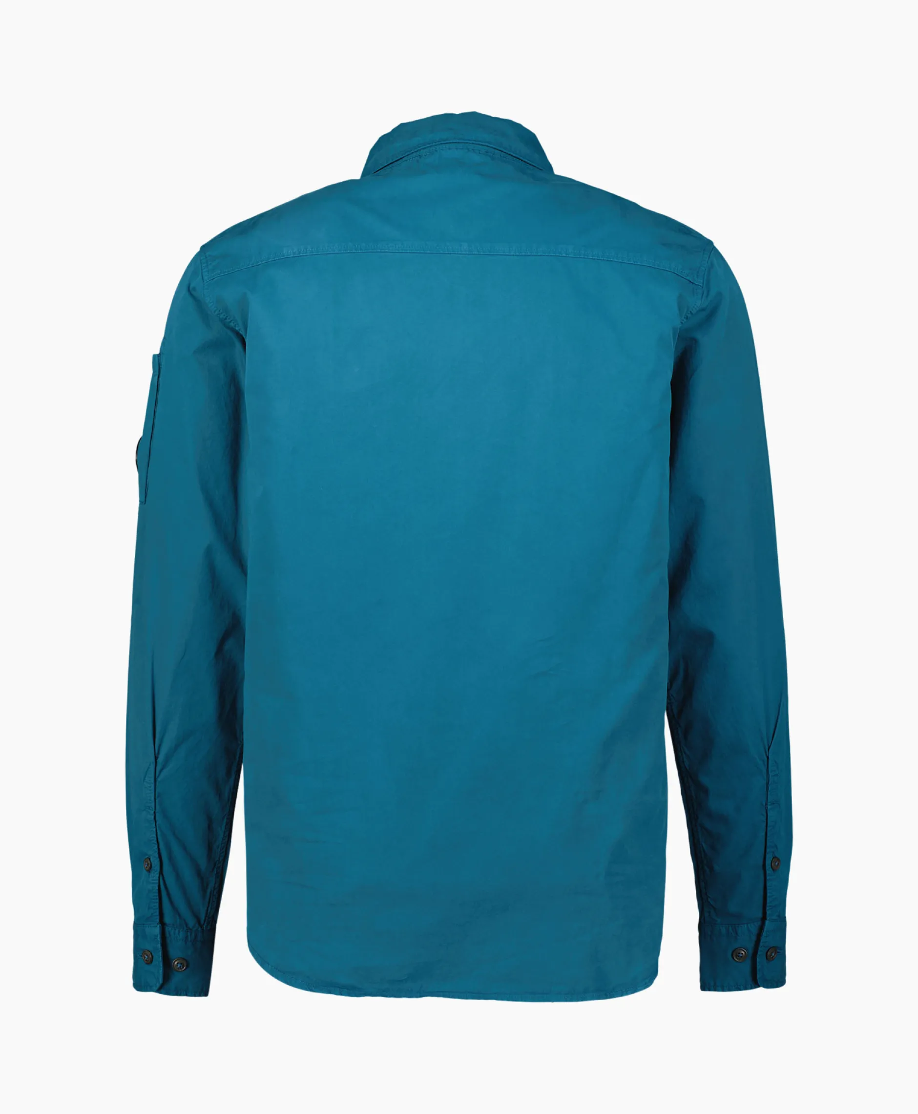 Heren Cp Company Jassen*Overshirt Gabardine Zipped Blauw