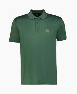 Heren Cp Company Polo's*Polo Mercerized Jersey Groen