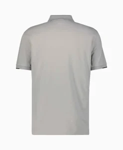 Heren Cp Company Polo's*Polo Metropolis Stretch Piquet Grijs