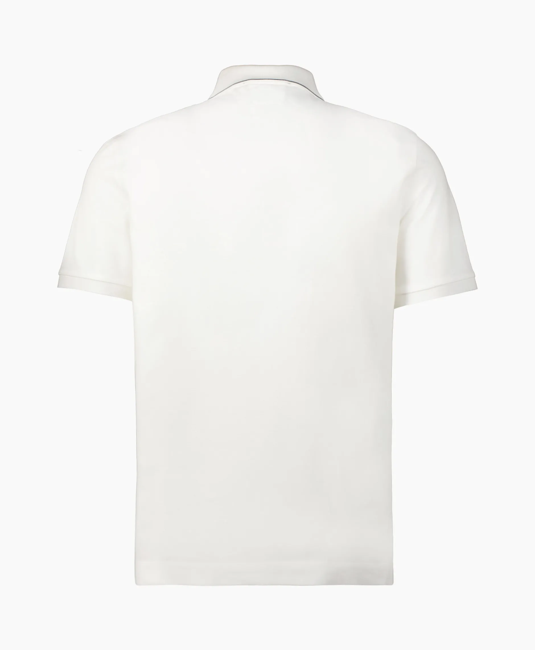 Heren Cp Company Polo's*Polo Stretch Piquet Striped Collar Wit