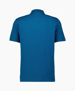 Heren Cp Company Polo's*Polo Stretch Piquet Regular Blauw