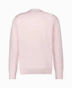Heren Cp Company Truien*Pullover Cotton Crepe Knit Rose