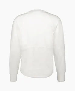 Heren Cp Company Truien*Sweater Stretch Fleece Off White