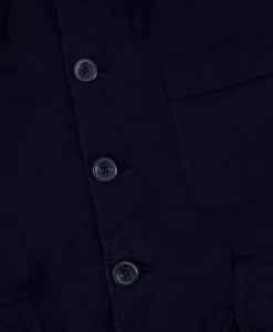 Heren Cp Company Jassen*Vest B Hooded Jacket Donker Blauw