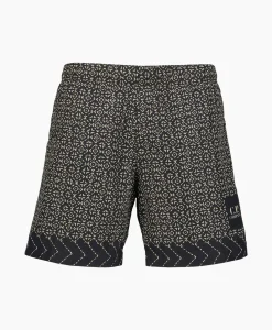 Heren Cp Company Zwembroeken*Zwembroek Flatt Nylon Baja Zwart