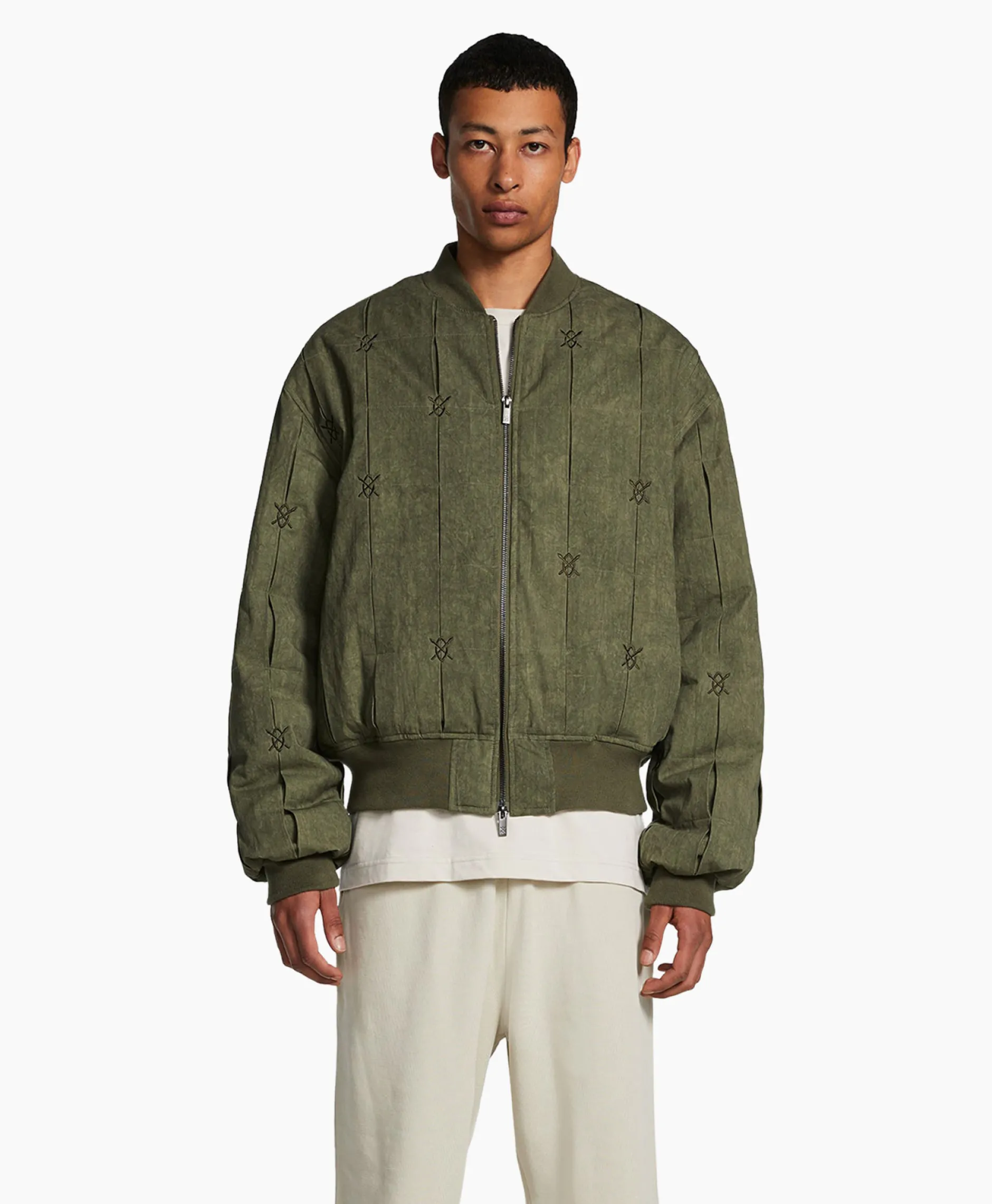 Heren Daily Paper Jassen*Bomberjack Rasal Groen