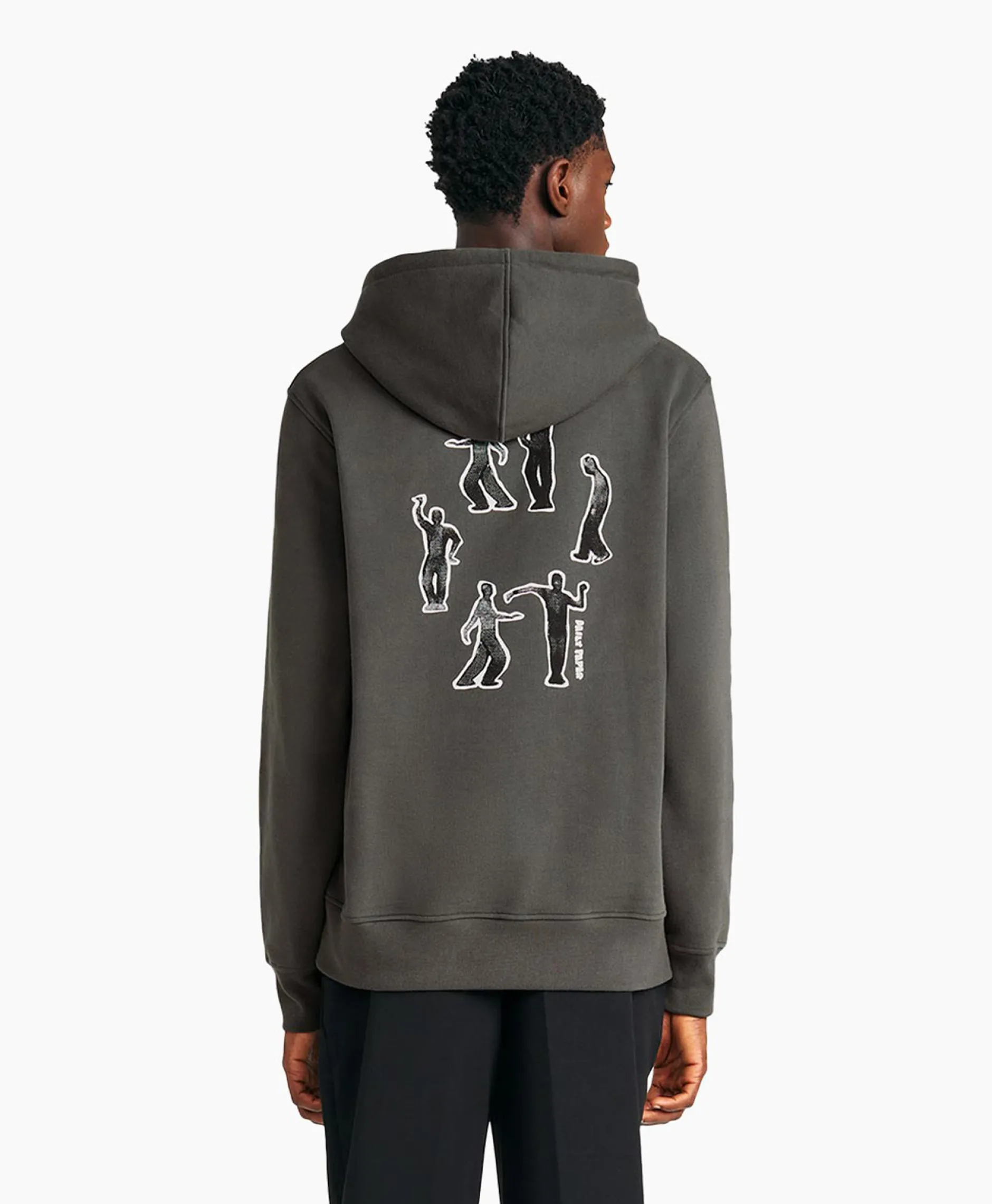 Heren Daily Paper Truien*Hoodie Halim Donker Grijs