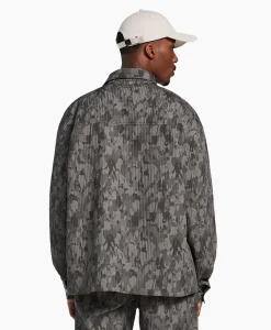 Heren Daily Paper T-Shirts*Longsleeve Adetola Donker Groen