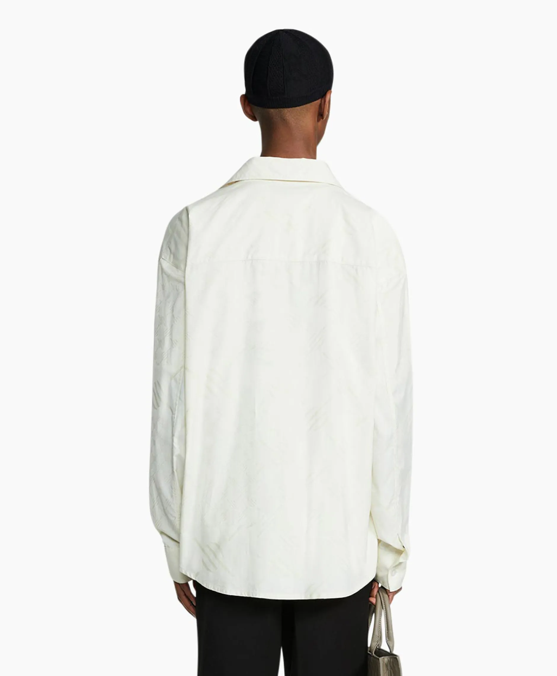 Heren Daily Paper Overhemden*Overhemd Housni Wit