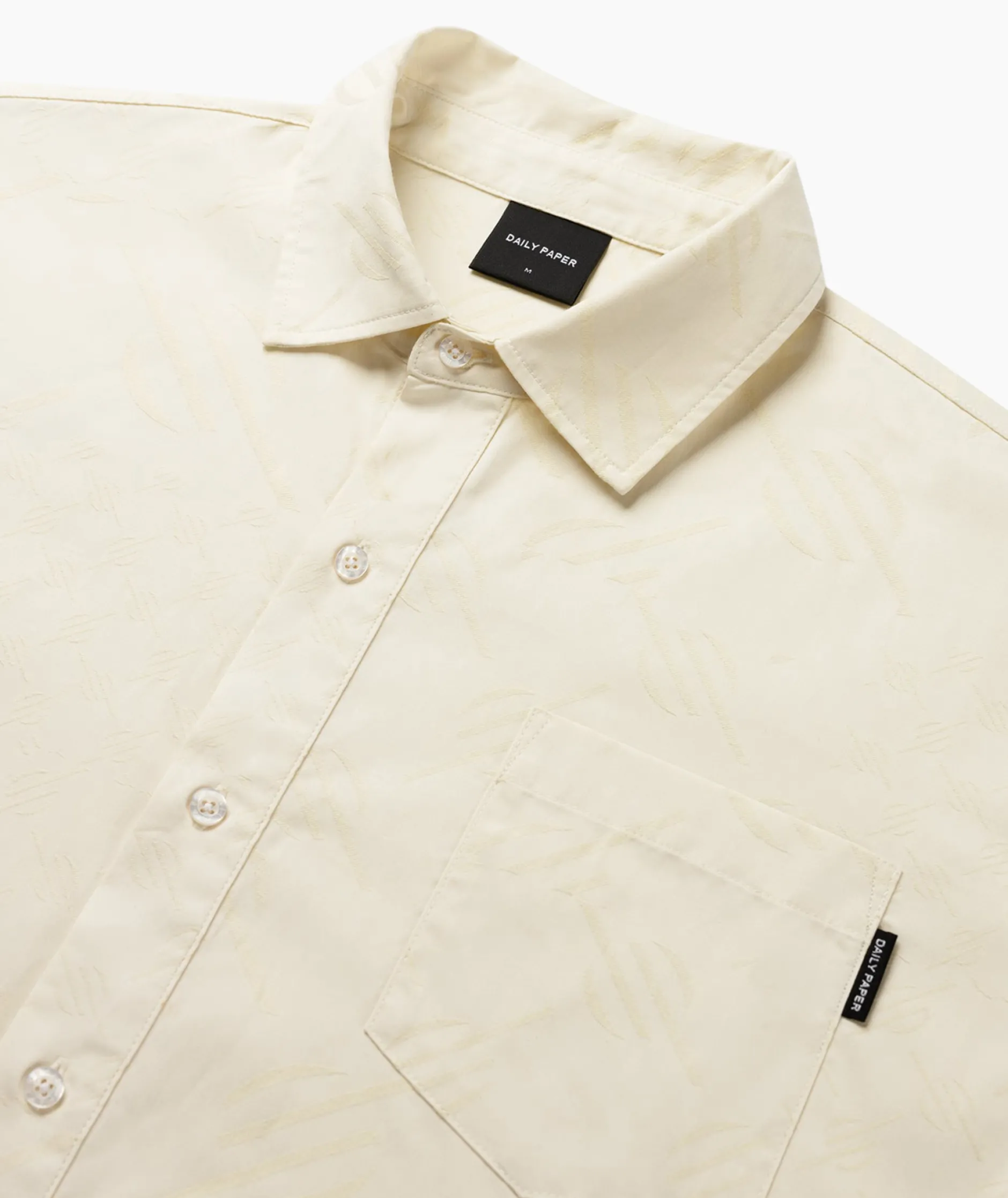 Heren Daily Paper Overhemden*Overhemd Housni Wit