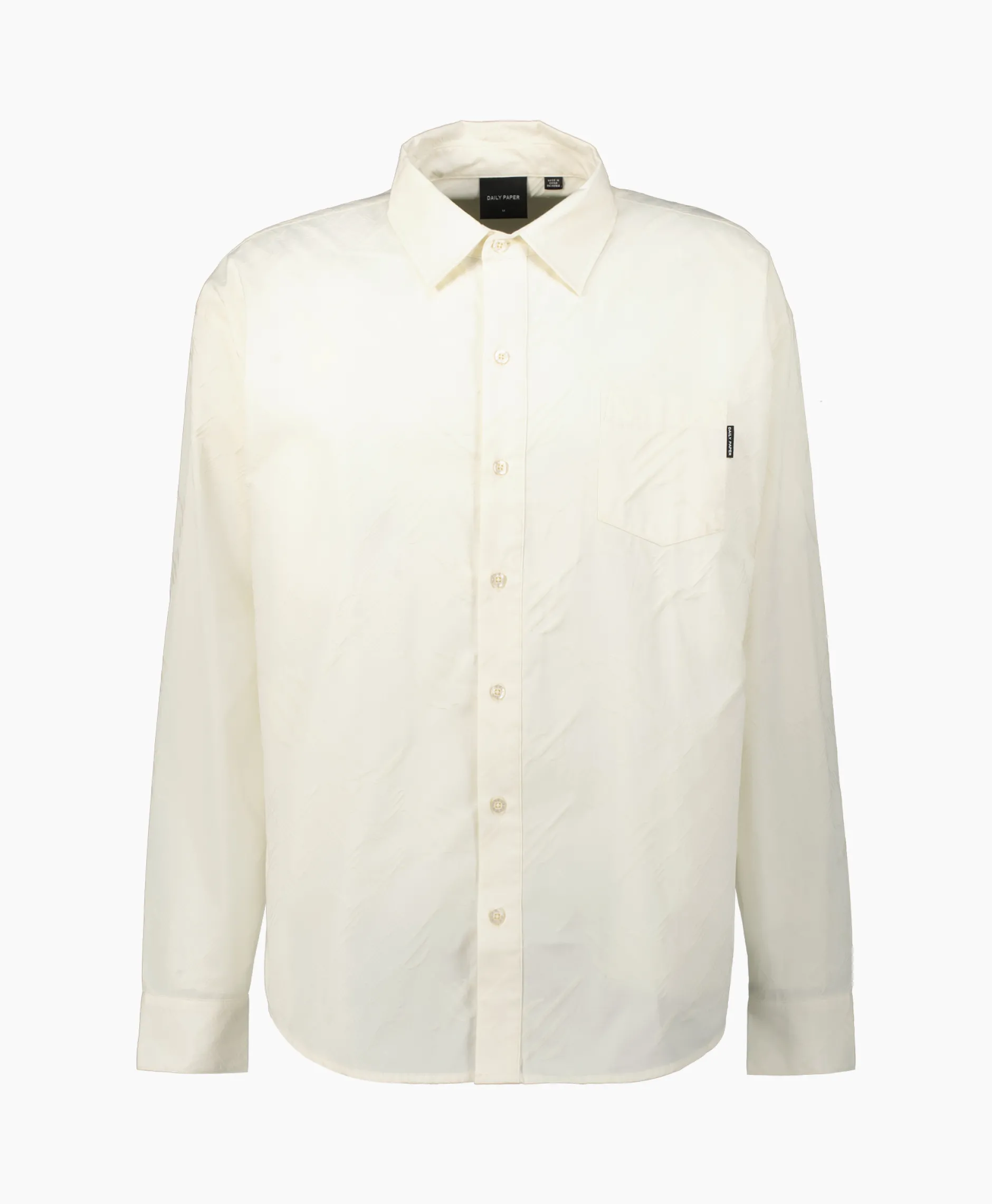 Heren Daily Paper Overhemden*Overhemd Housni Wit