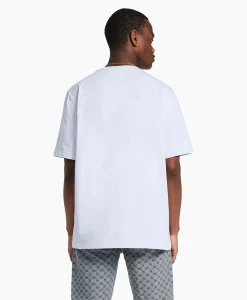 Heren Daily Paper T-Shirts*T-Shirt Korte Mouw Circle Licht Blauw