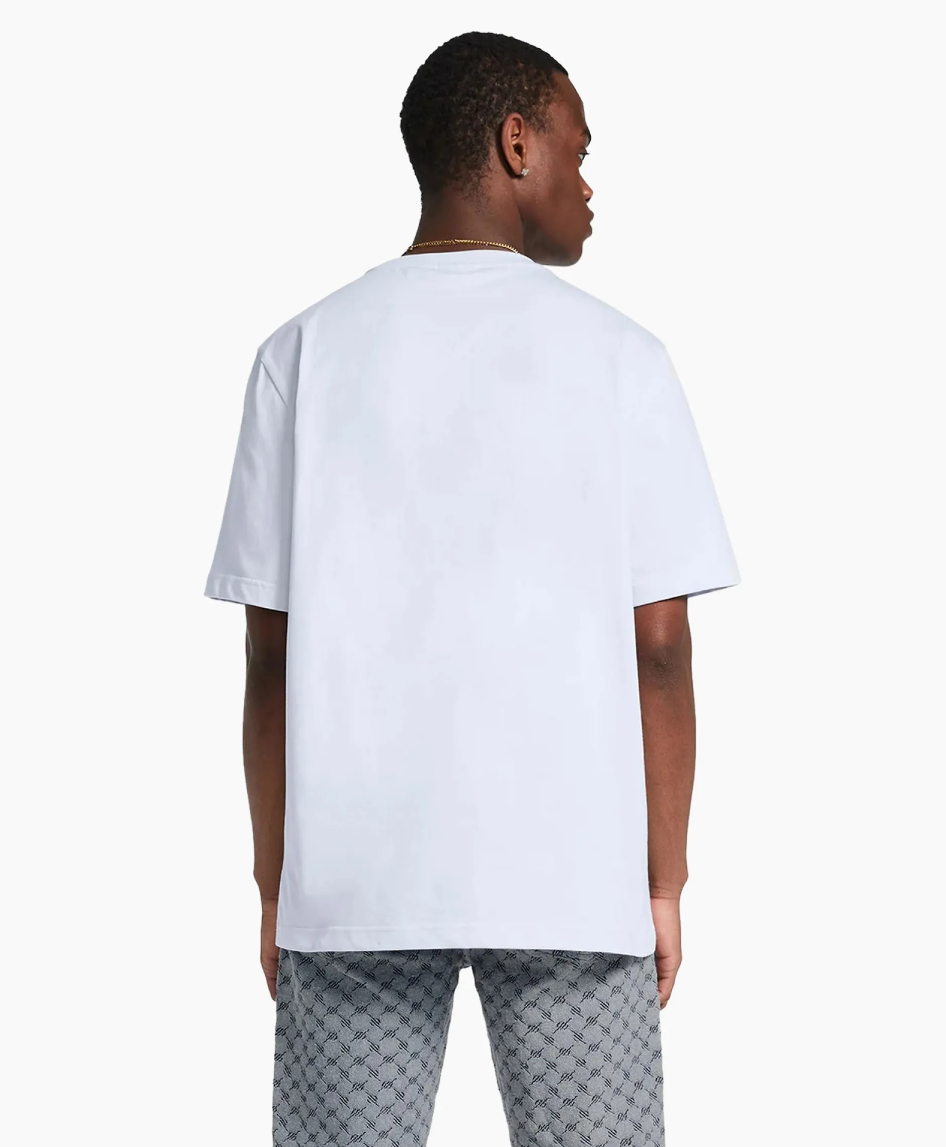 Heren Daily Paper T-Shirts*T-Shirt Korte Mouw Circle Licht Blauw