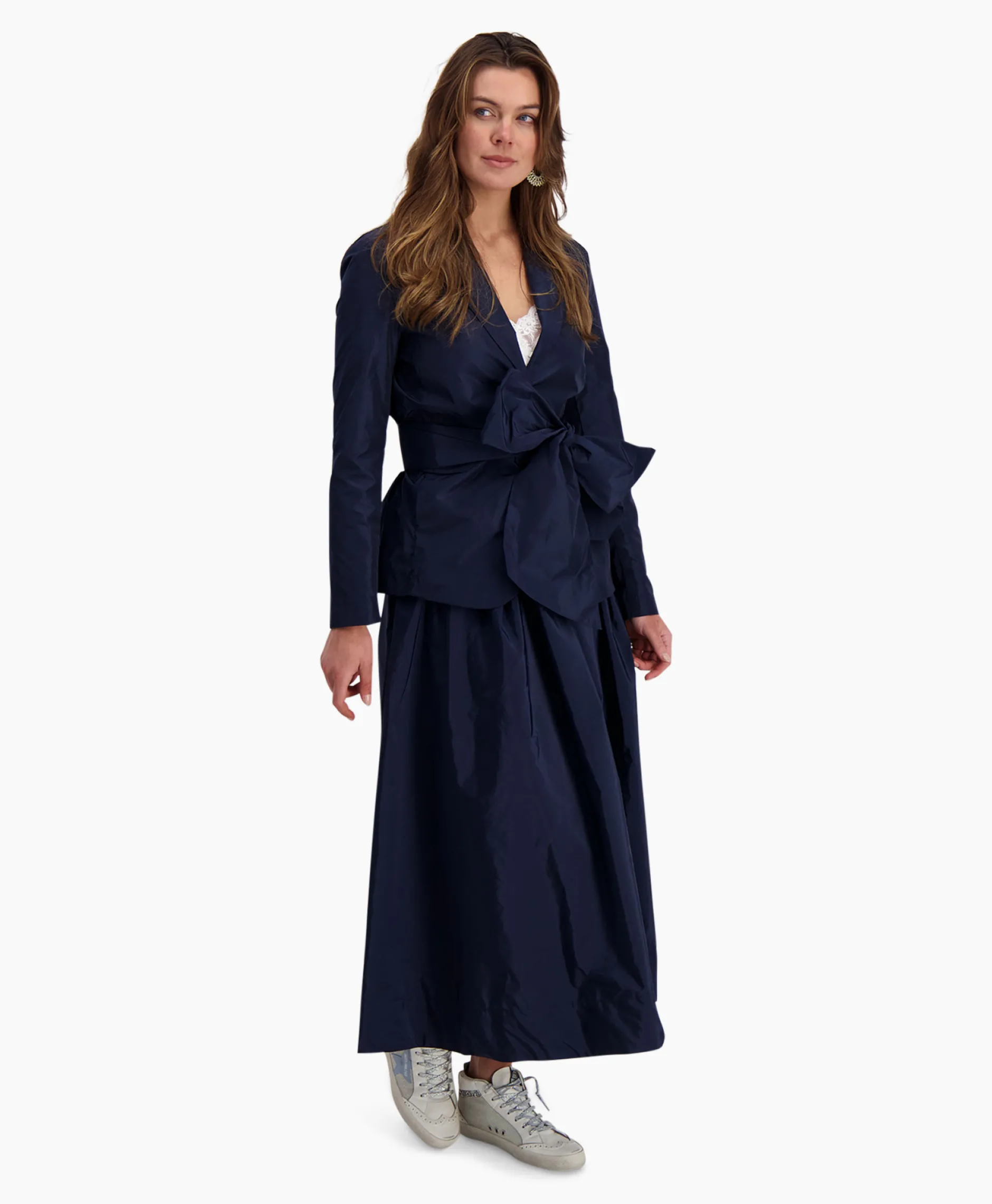 Dames D'arc Rokken*D'Arc Midi Rok Brugherio Blauw