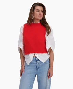 Dames D'arc Truien*D'Arc Pullover Brescia Oranje