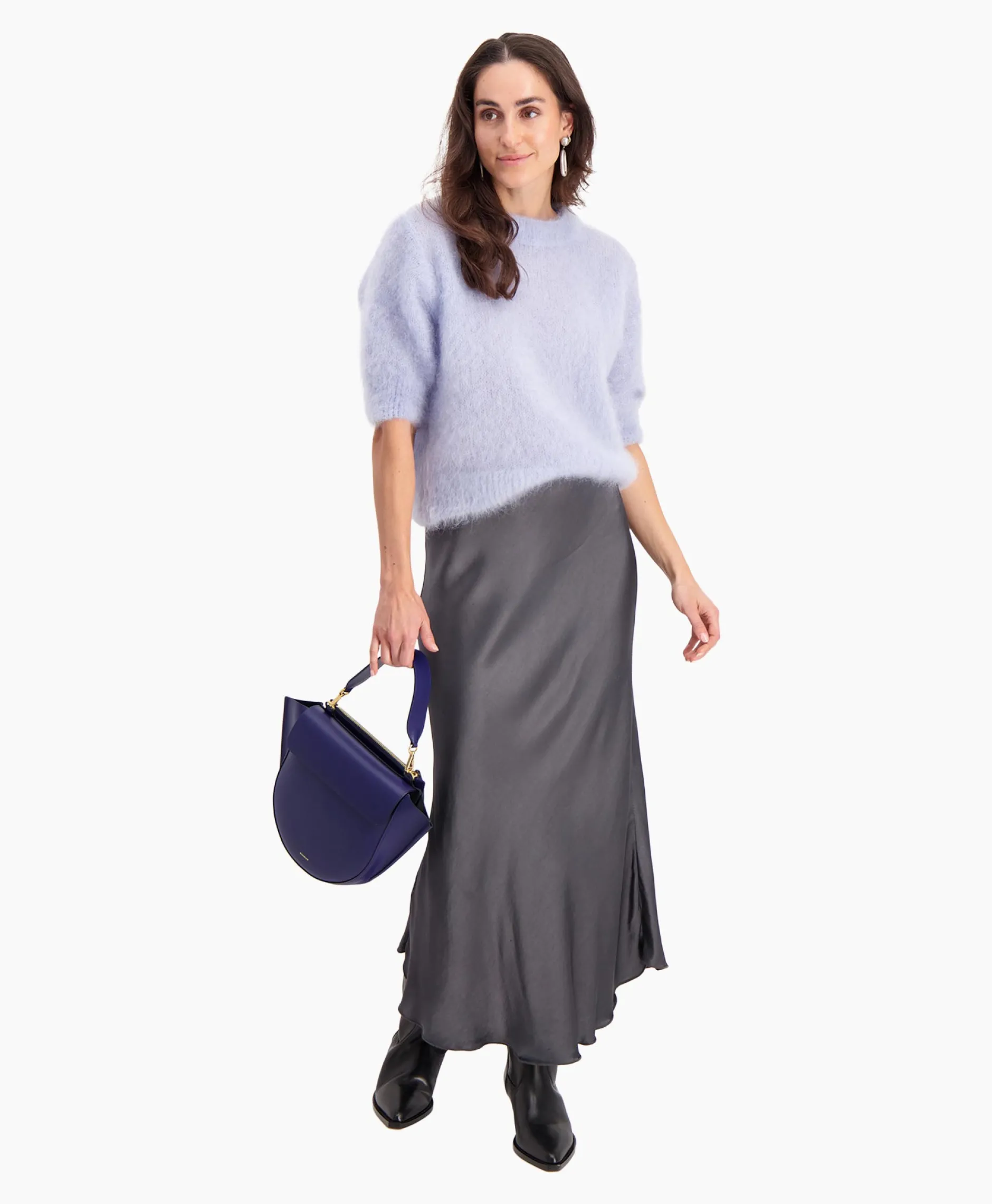 Dames D'arc Rokken*D'Arc Rok Midi Grijs