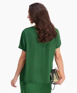 Dames D'arc T-Shirts & Tops*D'Arc Top Round Neck Groen