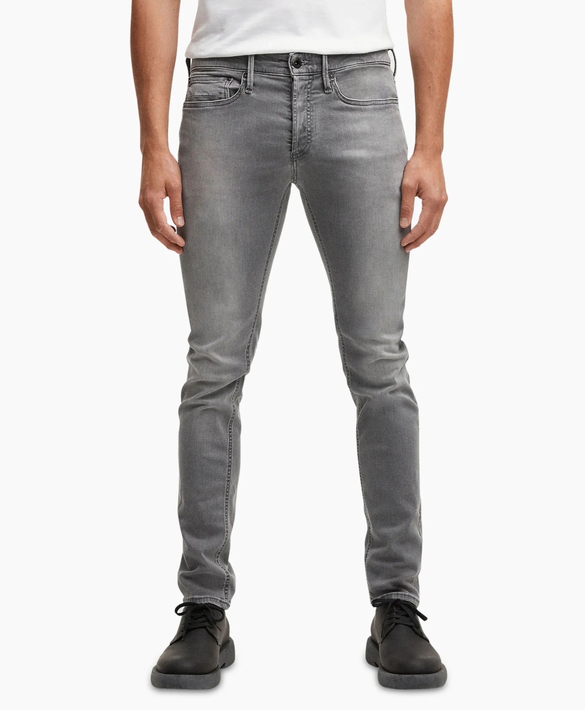 Heren Denham Broeken*Jeans Bolt Wlgfm+ Grijs