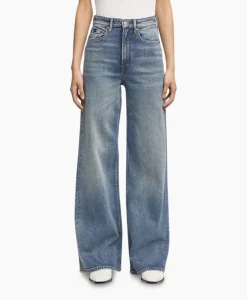 Dames Denham Broeken*Jeans Miku Abc Rcs Off White