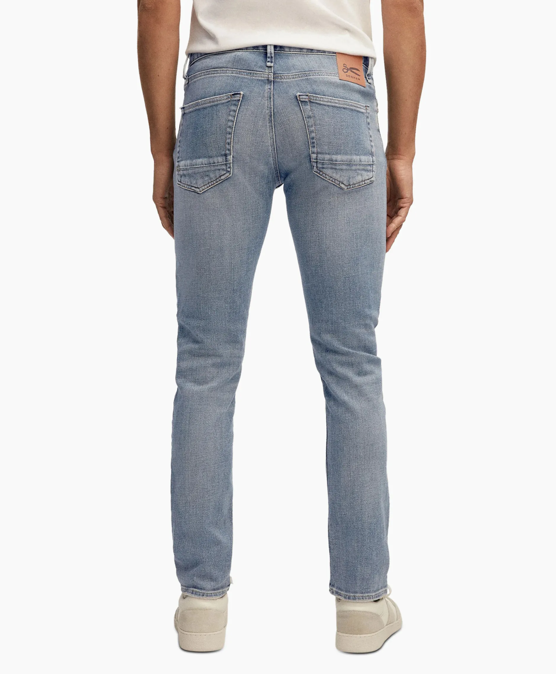 Heren Denham Broeken*Jeans Razor Amw Off White