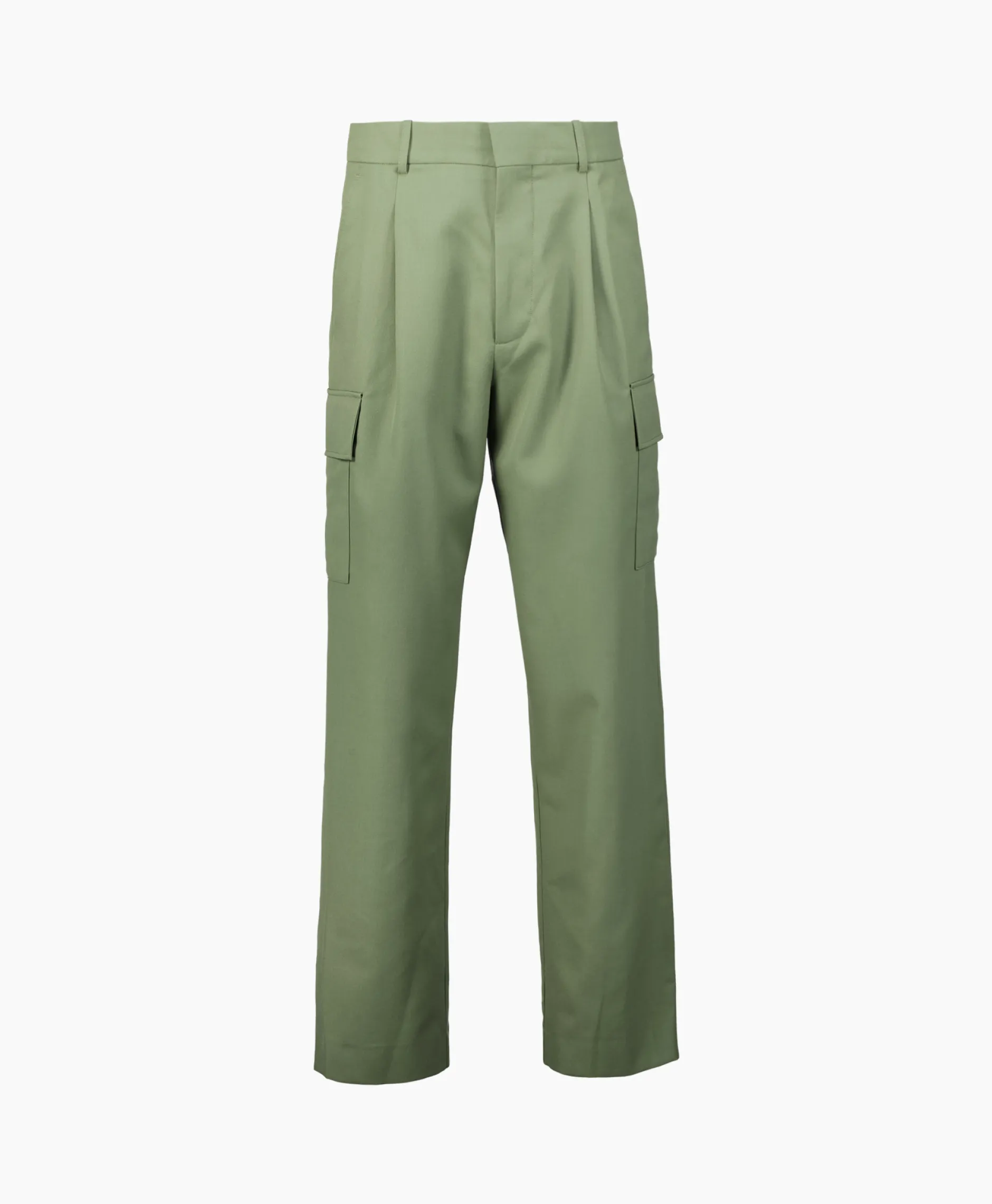 Heren Drole De Monsieur Broeken*Le Pantalon Crago Laine Groen