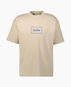 Heren Drole De Monsieur T-Shirts*Le T-Shirt Drole Tresse Taupe