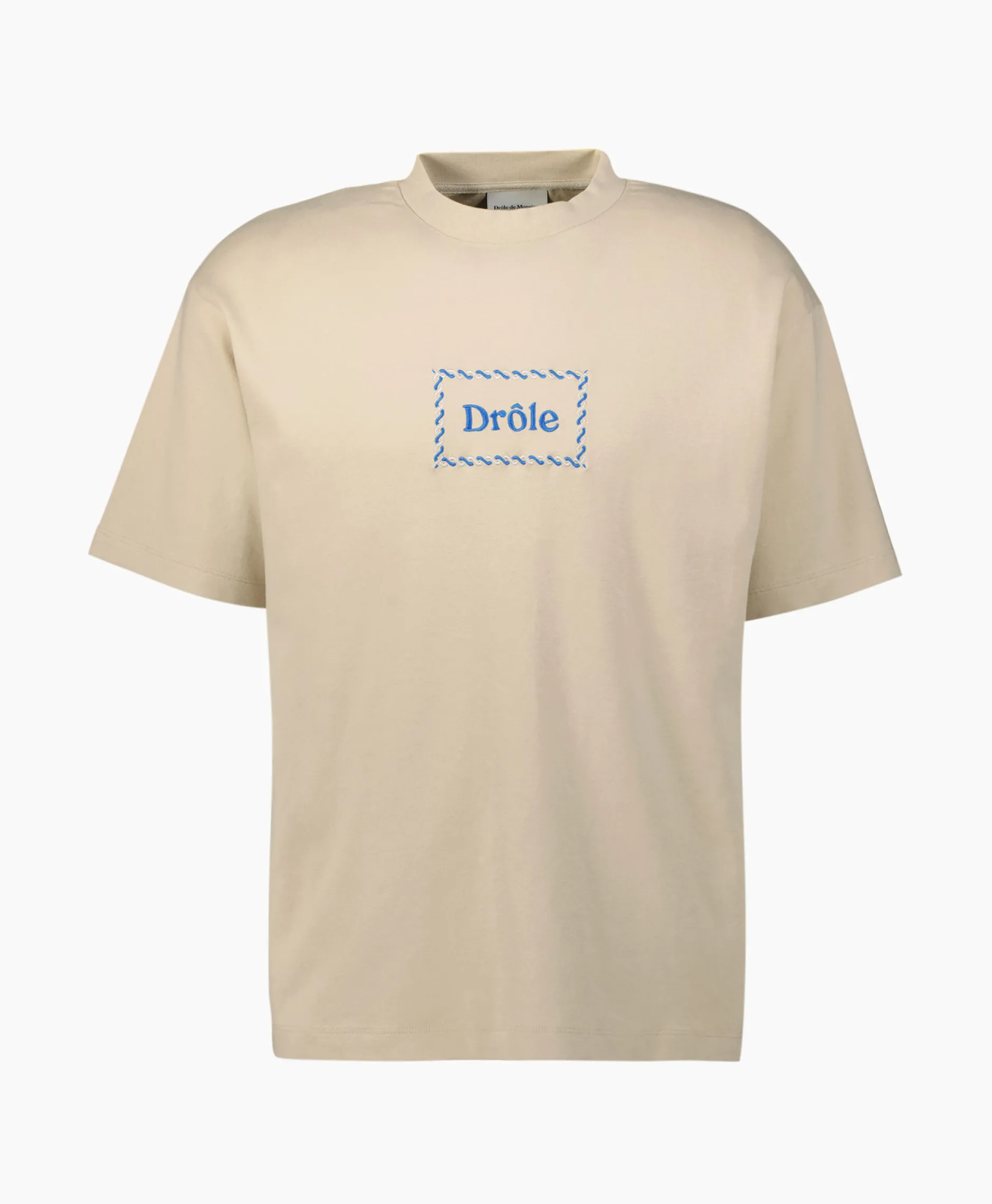 Heren Drole De Monsieur T-Shirts*Le T-Shirt Drole Tresse Taupe