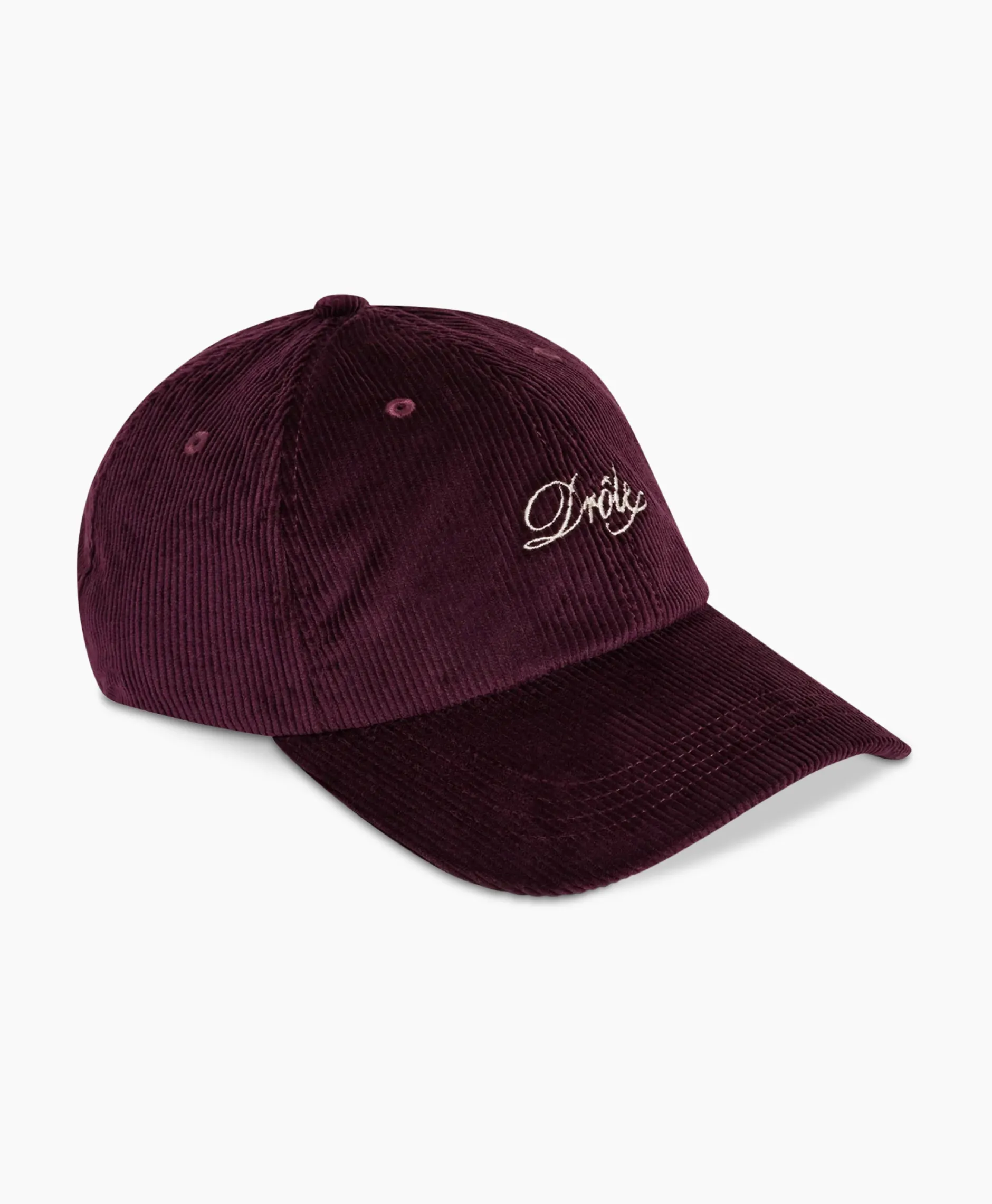 Heren Drole De Monsieur Petten*Pet La Casquette Corduroy Donker Rood