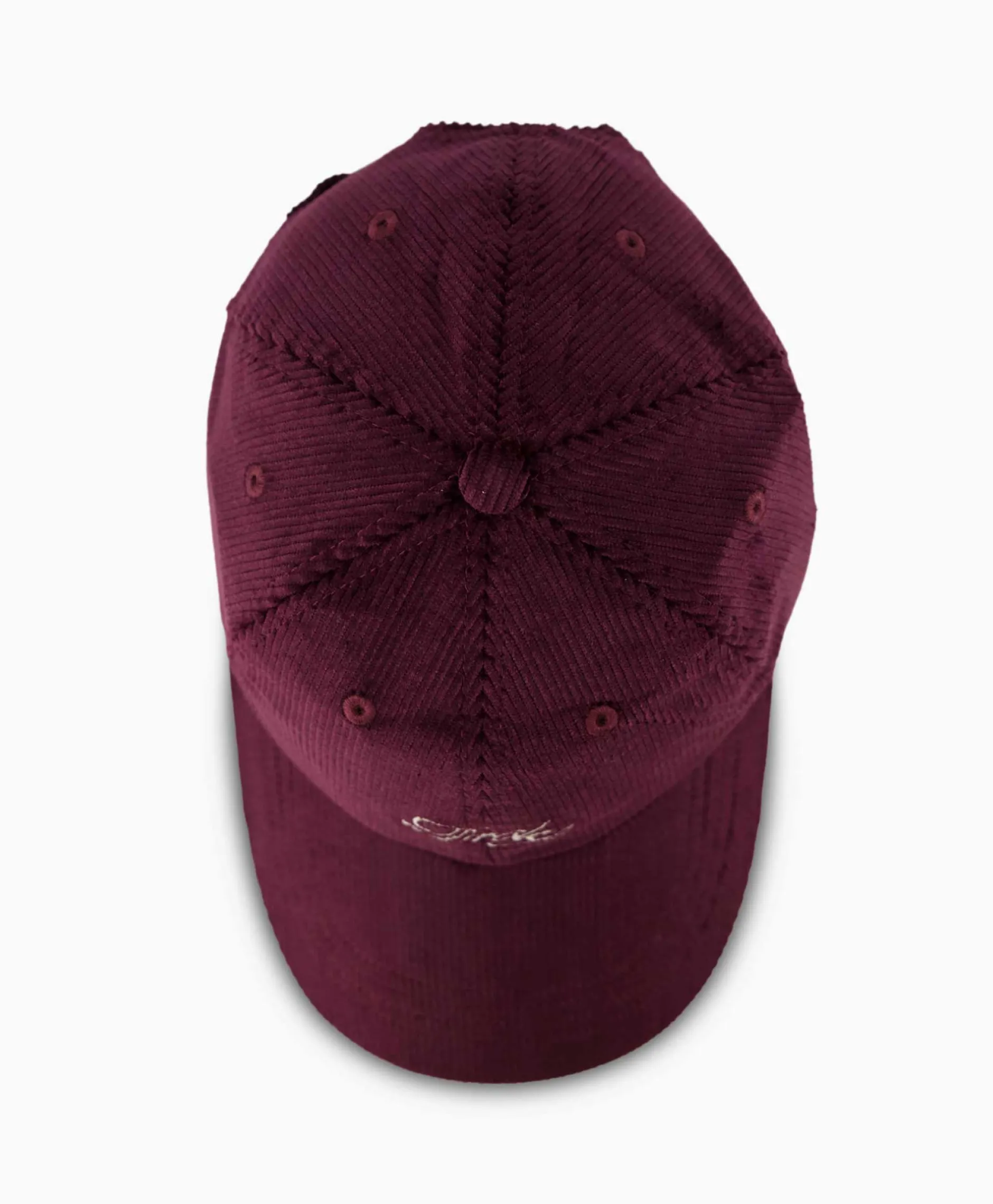 Heren Drole De Monsieur Petten*Pet La Casquette Corduroy Donker Rood