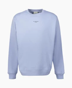 Heren Drole De Monsieur Truien*Sweater Le Sweatshirt Slogan Licht Blauw