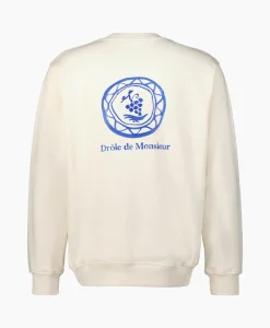 Heren Drole De Monsieur Truien*Sweater Le Sweatshirt Art De La Table Off White